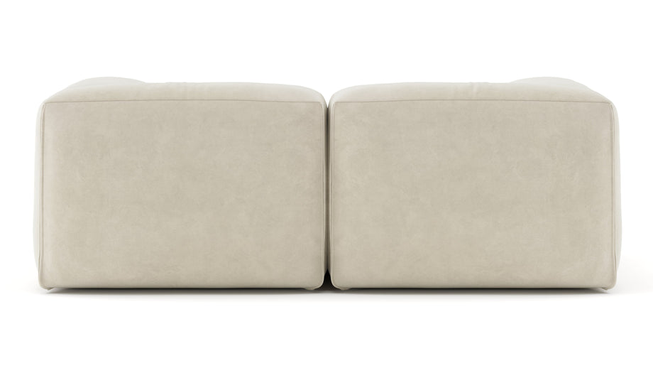 Le MuraEggshell Vegan Suede