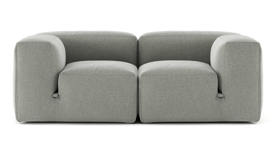Le MuraSoft Gray Brushed Weave