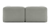 Le Mura - Soft Gray Brushed Weave - Image 4