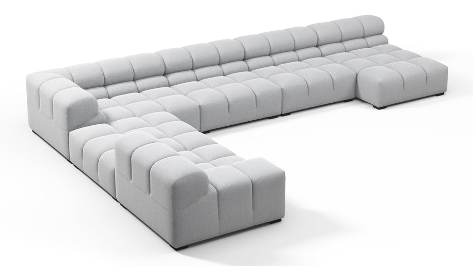 TuftyLight Gray Wool