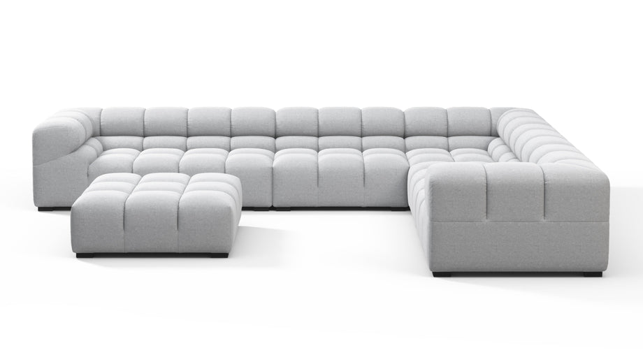TuftyLight Gray Wool