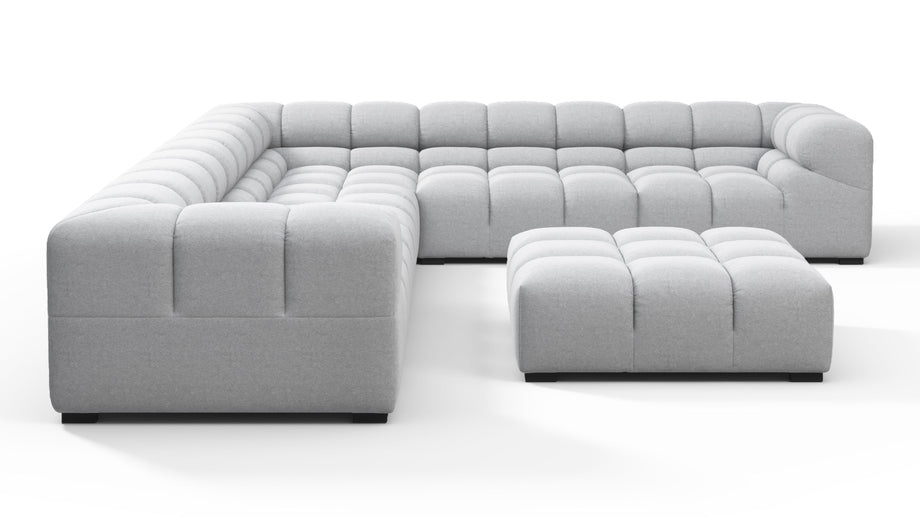 TuftyLight Gray Wool