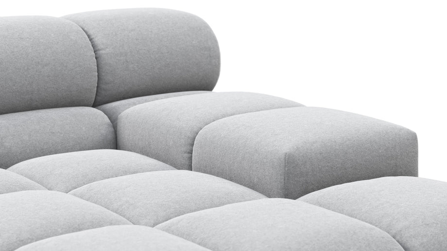 TuftyLight Gray Wool