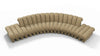 DS 600 - Beige Vegan Leather - Image 5