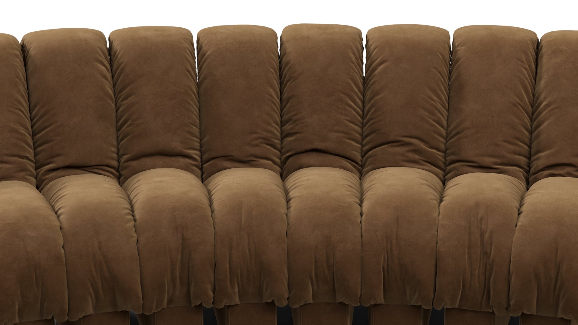 DS 600Brown Vegan Suede