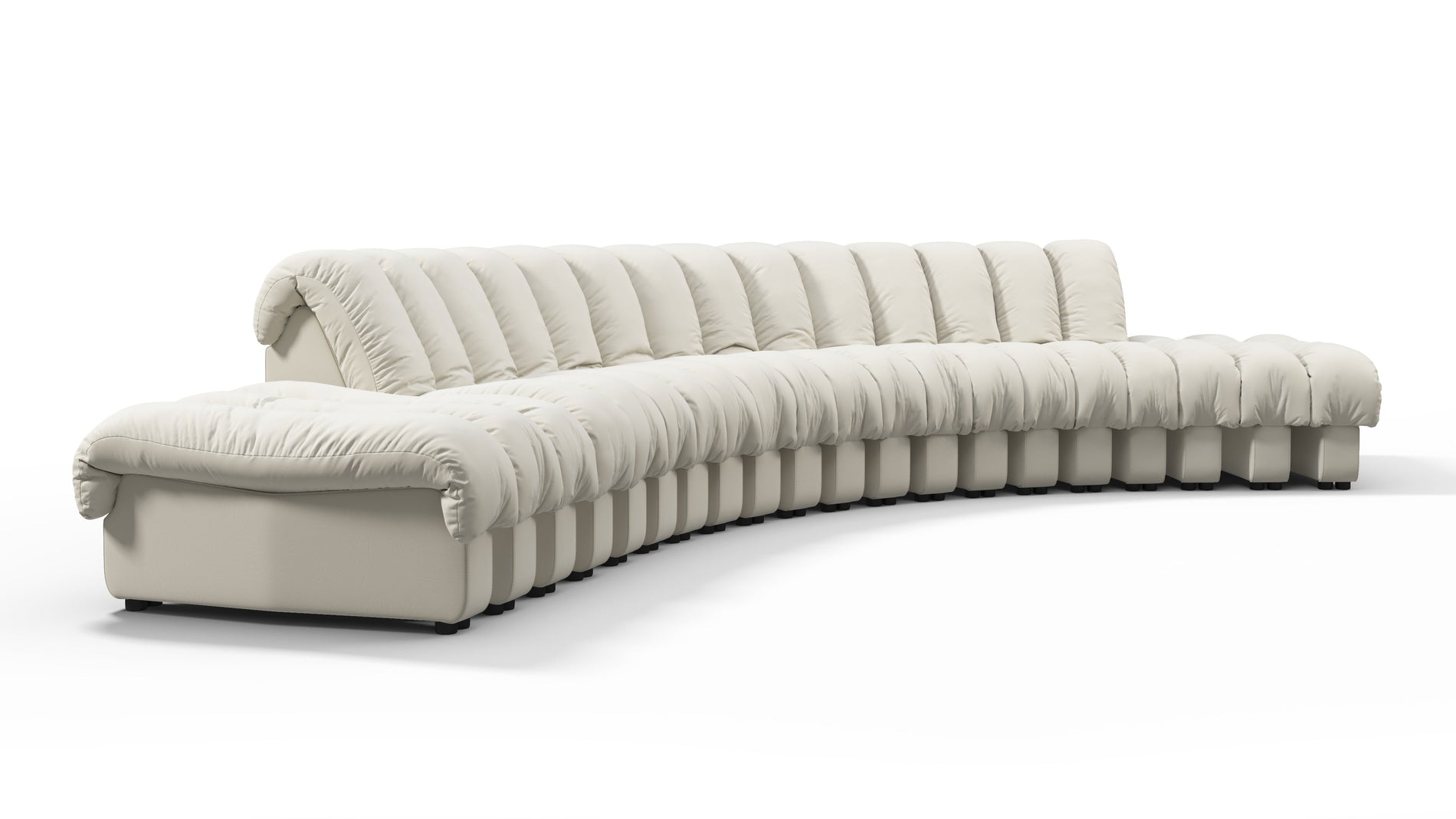 DS 600Cream Vegan Leather