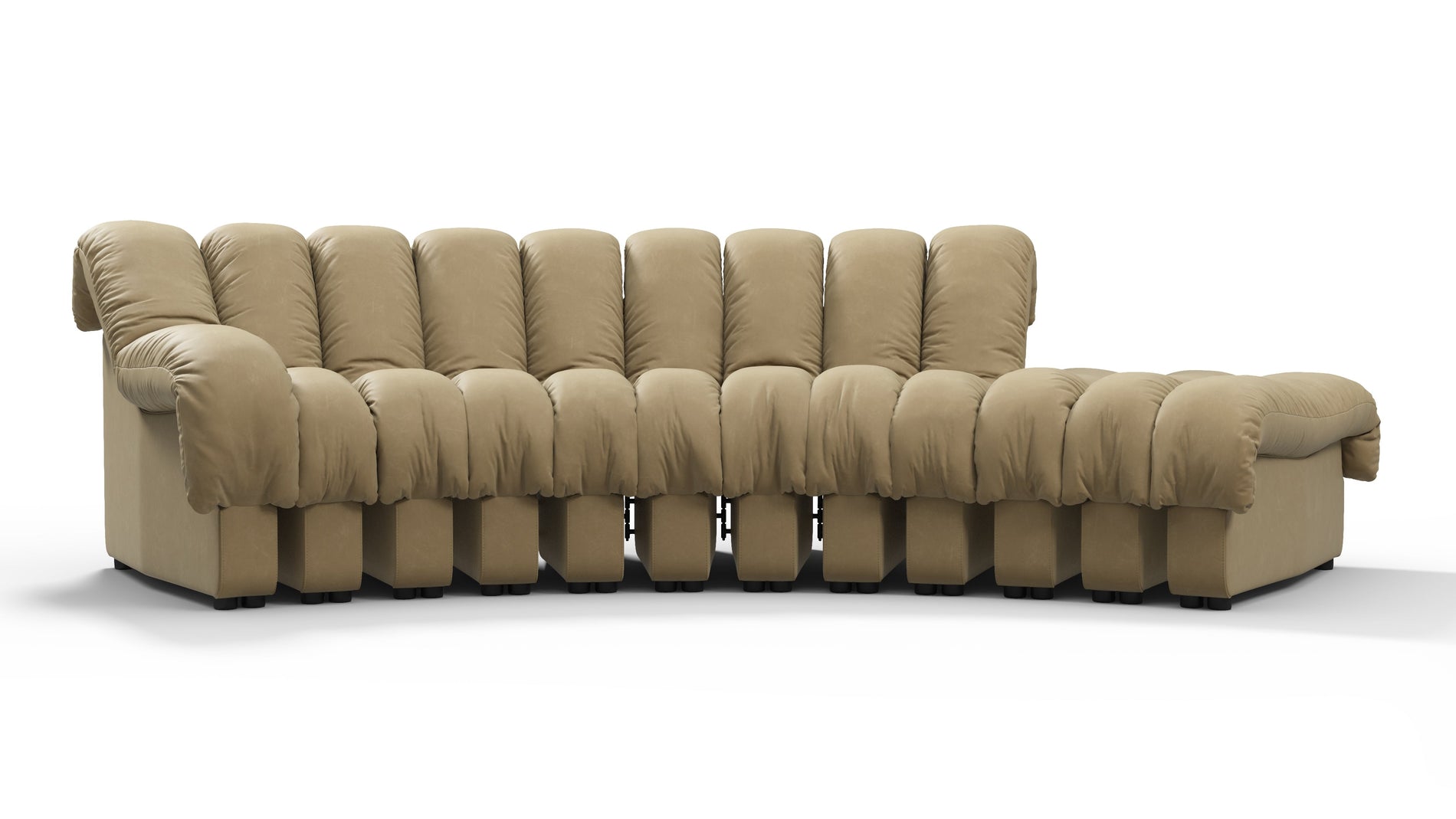 DS 600Beige Vegan Leather
