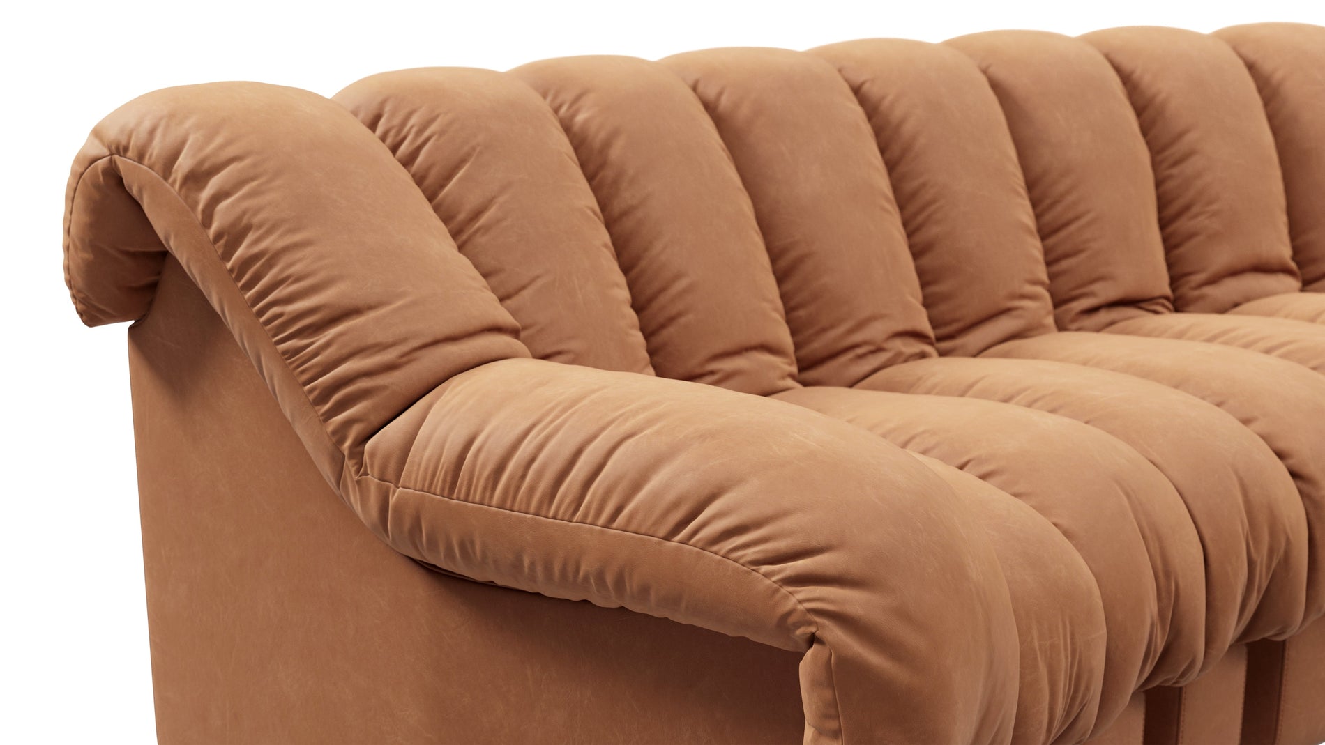 DS 600Tan Vegan Leather
