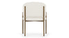 Esme - Oatmeal Brushed Weave and Brushed Brass - Image 4