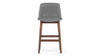 LeBlanc - Glacier Gray Vegan Leather and Walnut - Image 1