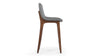 LeBlanc - Glacier Gray Vegan Leather and Walnut - Image 3
