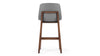 LeBlanc - Glacier Gray Vegan Leather and Walnut - Image 4