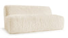 Iona - Iona - Iona Two Seater Module, White Long Hair Sherpa - Image 2