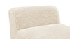Iona - Iona - Iona Chaise, White Long Hair Sherpa - Image 5