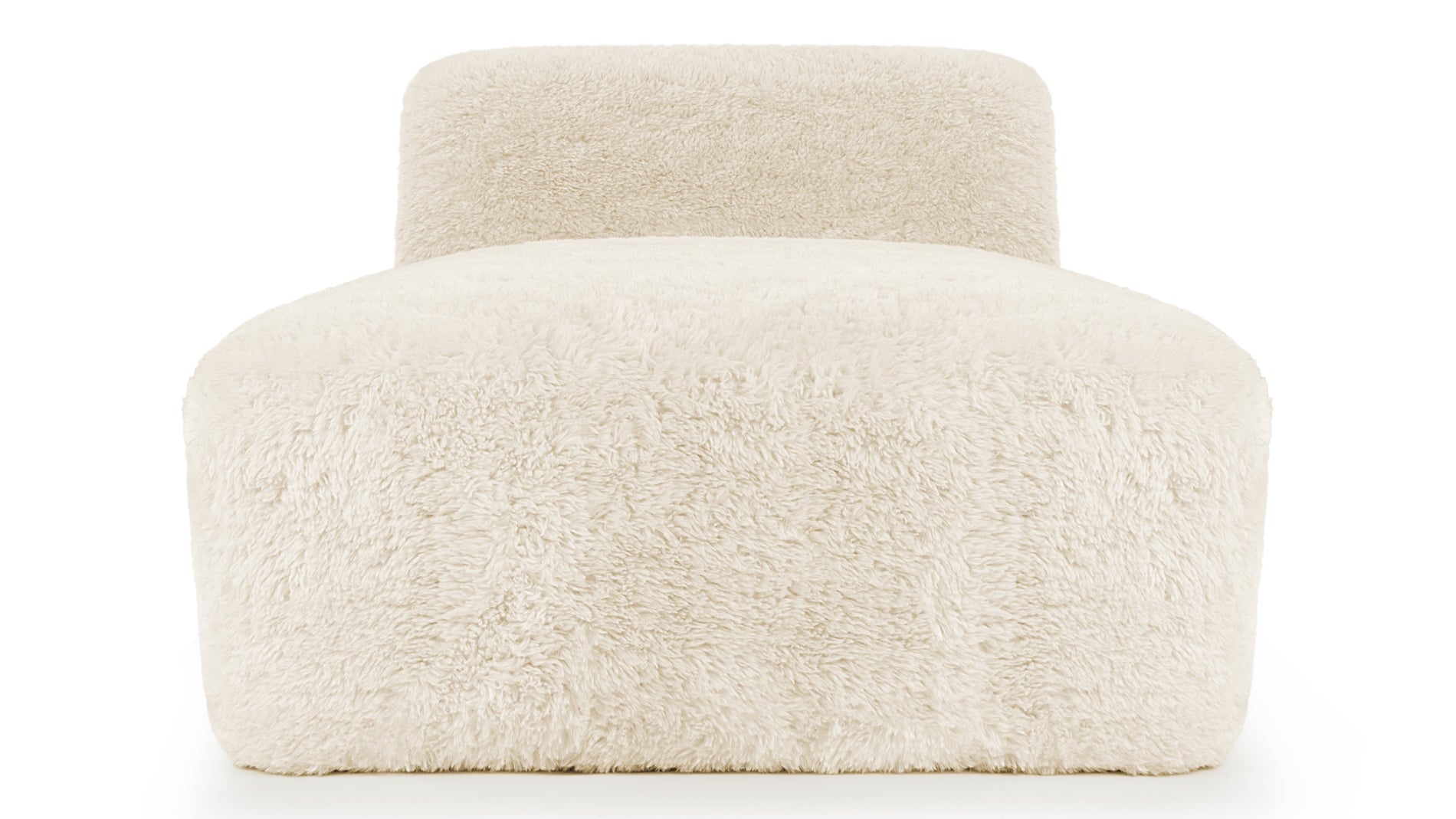 IonaIona - Iona Chaise, White Long Hair Sherpa