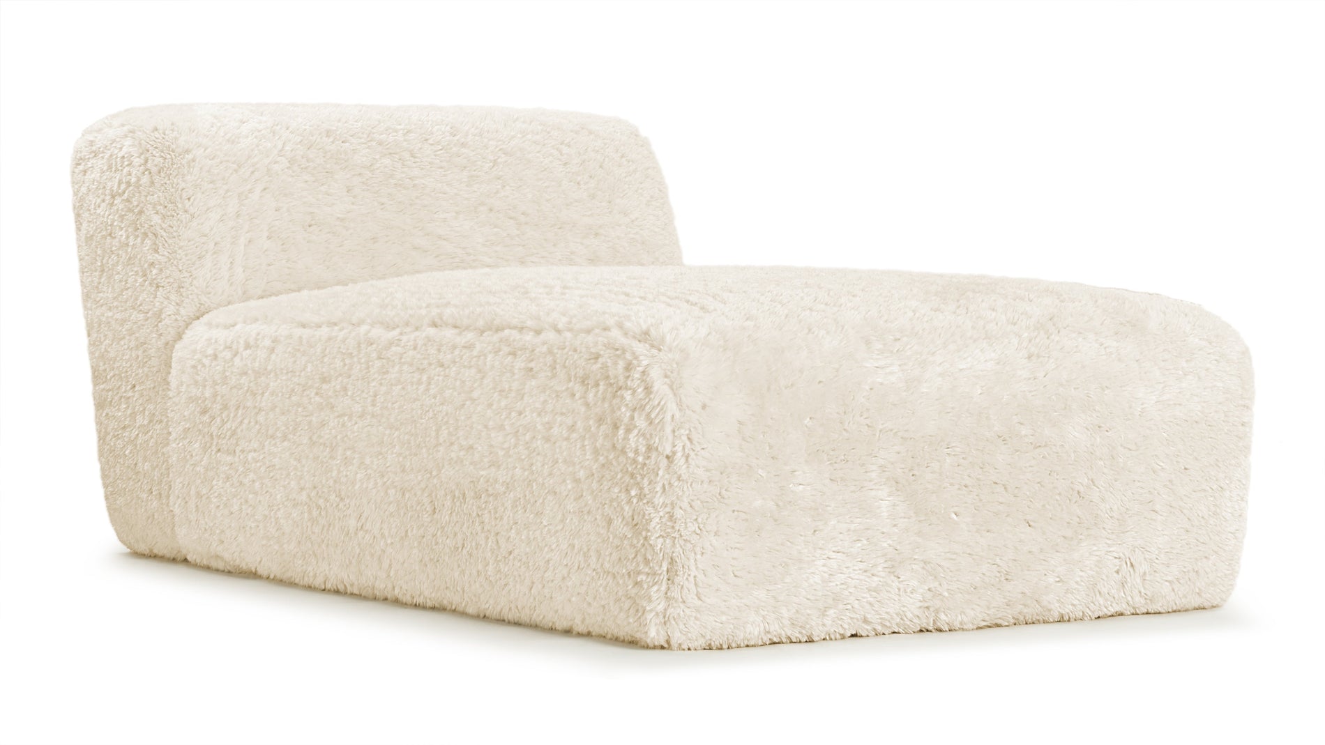 IonaIona - Iona Chaise, White Long Hair Sherpa