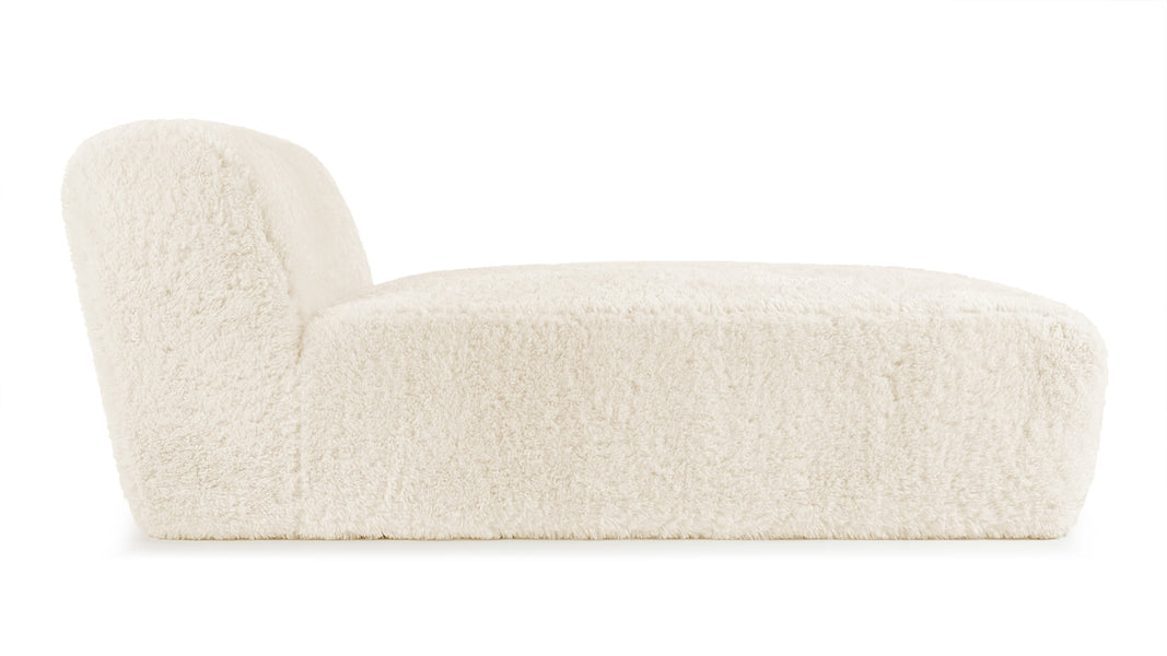 IonaIona - Iona Chaise, White Long Hair Sherpa