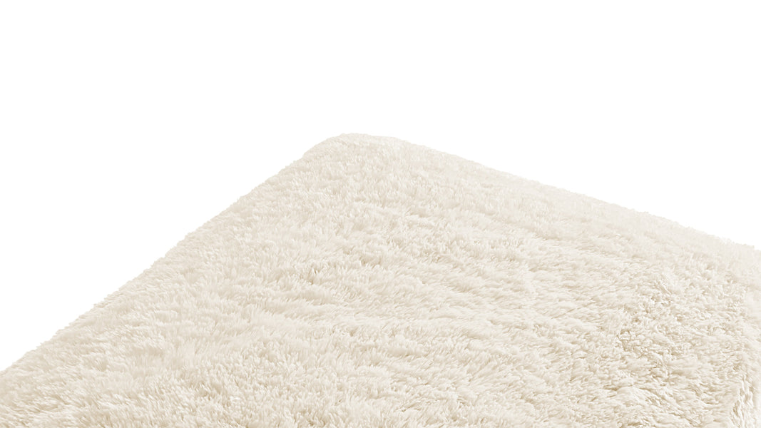 IonaIona - Iona Ottoman, White Long Hair Sherpa