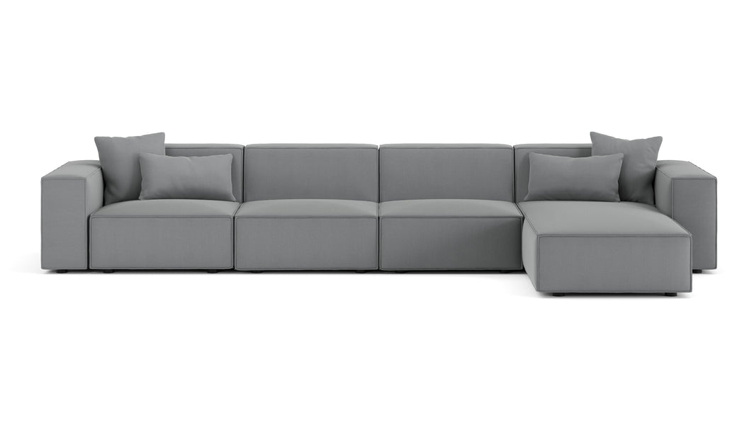 ArlesHarbor Gray Flat Weave