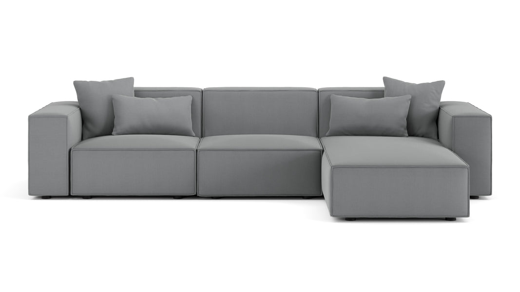 ArlesHarbor Gray Flat Weave