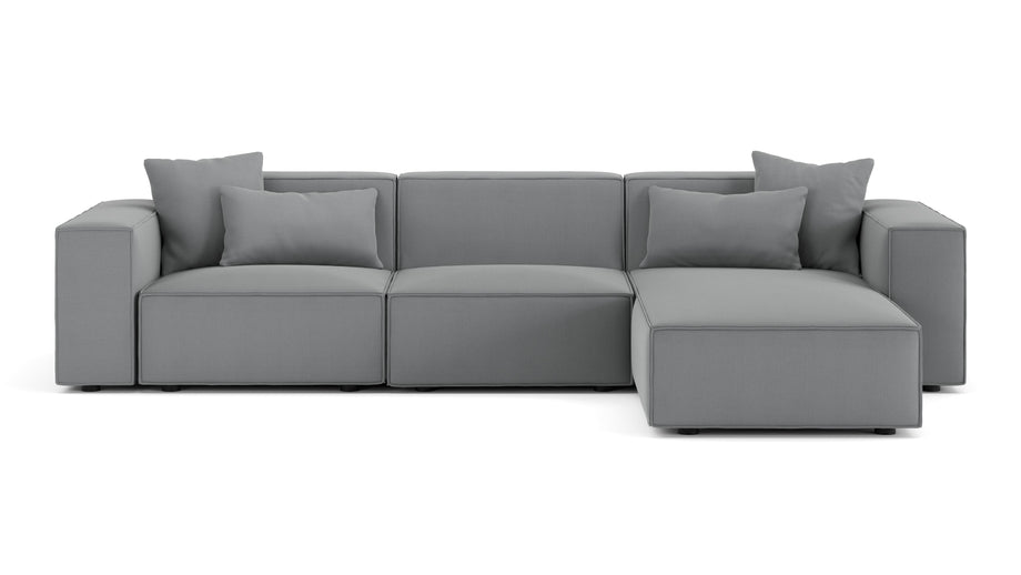 ArlesHarbor Gray Flat Weave