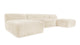 Iona - Iona - Iona Sectional, Double Chaise, White Long Hair Sherpa - Image 2