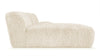 Iona - Iona - Iona Sectional, Left Chaise, White Long Hair Sherpa - Image 3