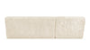 Iona - Iona - Iona Sectional, Left Chaise, White Long Hair Sherpa - Image 4