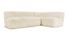 Iona - Iona - Iona Sectional, Right Corner, White Long Hair Sherpa - Image 2