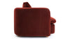 Morrell - Morrell - Morrell Three Seater Sofa, Garnet Velvet - Image 3