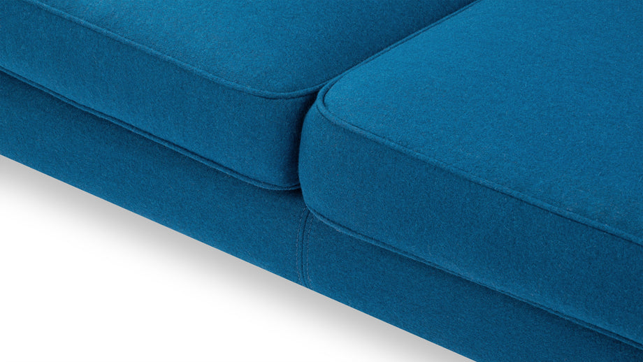 JuraJura - Jura Two Seater Sofa, Indigo Blue Wool