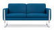 Jura - Jura - Jura Two Seater Sofa, Indigo Blue Wool - Image 1