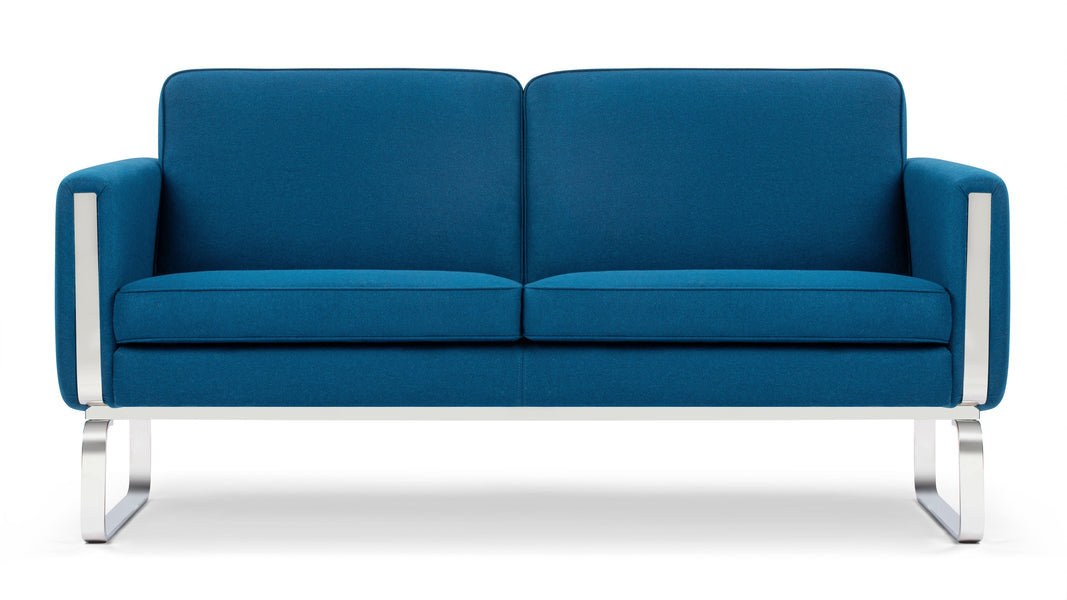 JuraJura - Jura Two Seater Sofa, Indigo Blue Wool