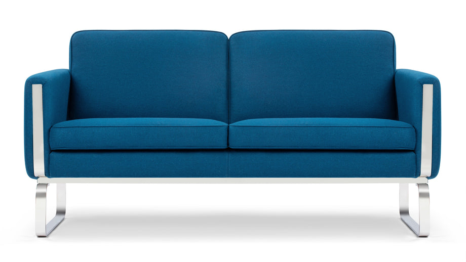JuraJura - Jura Two Seater Sofa, Indigo Blue Wool