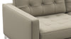 Florence - Beige Gray Vegan Leather - Image 5