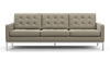 Florence - Beige Gray Vegan Leather - Image 1