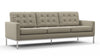 Florence - Beige Gray Vegan Leather - Image 2
