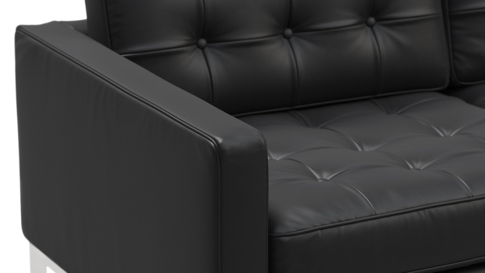 FlorenceVintage Black Vegan Leather