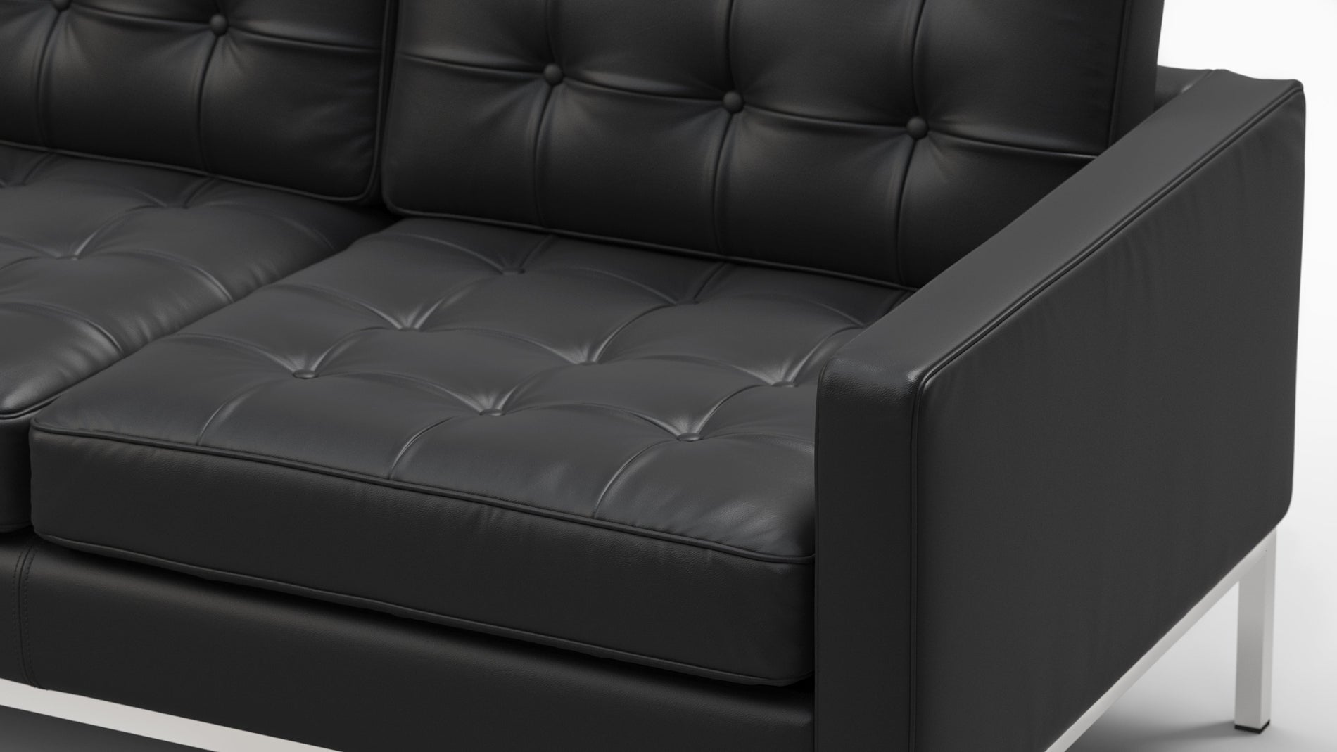 FlorenceVintage Black Vegan Leather