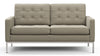 Florence - Beige Gray Vegan Leather - Image 1