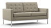 Florence - Beige Gray Vegan Leather - Image 2