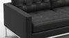 Florence - Vintage Black Vegan Leather - Image 6