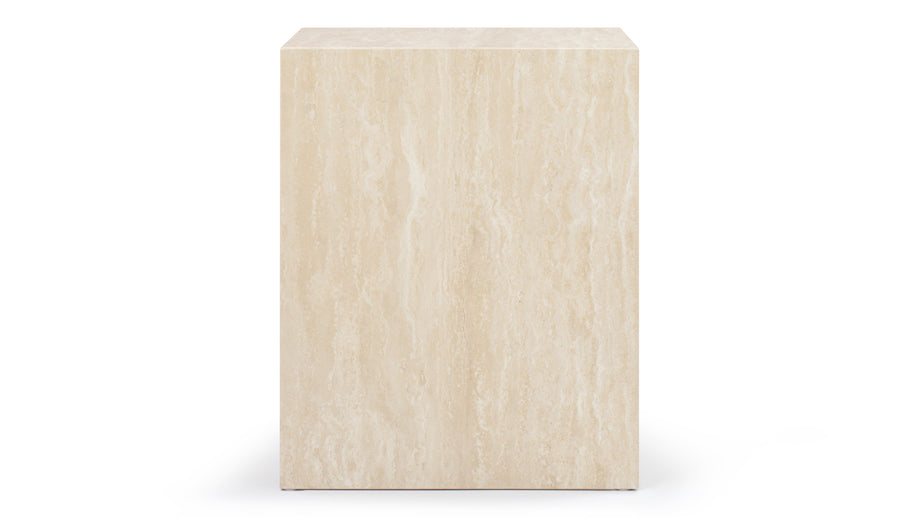 CologneCologne - Cologne Side Table, Travertine