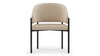Esme - Latte Vegan Suede and Black - Image 1