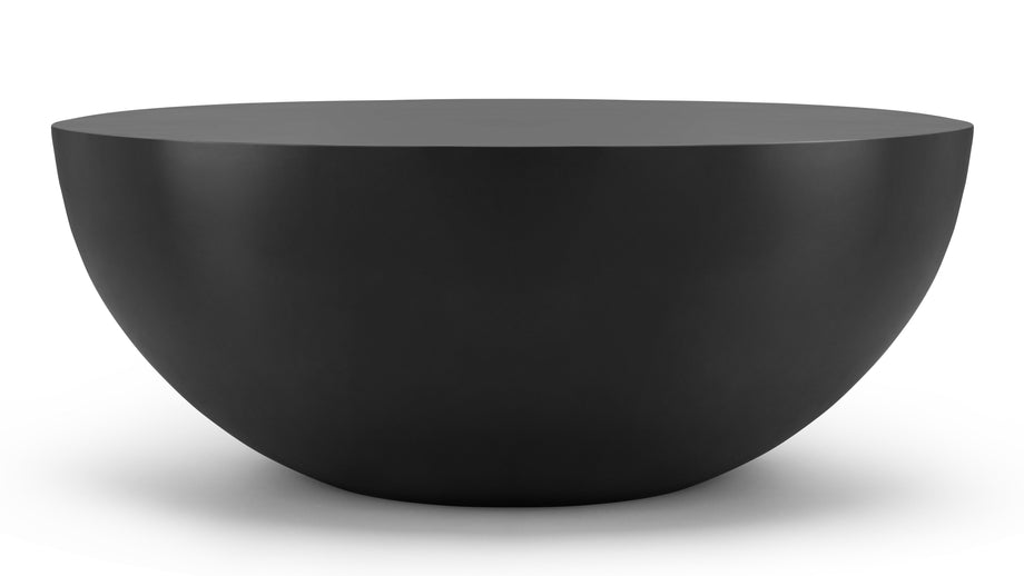 LibraLibra - Libra Coffee Table, Black Concrete
