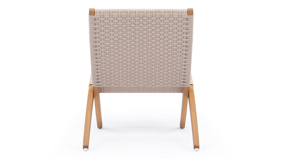 CubaCuba - Cuba Outdoor Chair, Natural Teak
