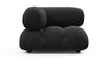 Bellini Module - Black Performance Weave (Outdoor) - Image 1