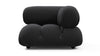 Bellini Module - Black Performance Weave (Outdoor) - Image 1