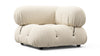 Bellini Module - Cream Chunky Performance Weave (Outdoor) - Image 2