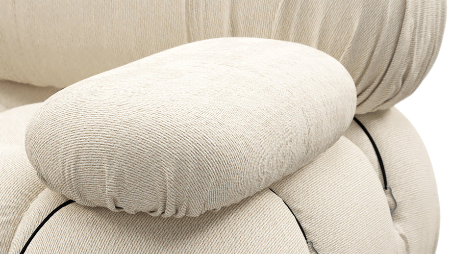 Sofá BelliniCream Chunky Performance Weave (Outdoor)